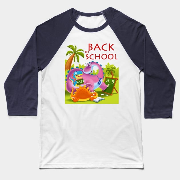 Back to school Baseball T-Shirt by nabilllll